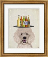 Framed Poodle Beer Lover
