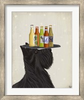 Framed Scottish Terrier Beer Lover