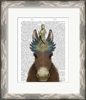 Framed Donkey Bodhisattva Book Print