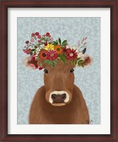 Framed Cow Bohemian 1