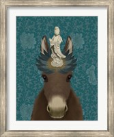 Framed Donkey Bodhisattva