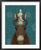 Framed Donkey Bodhisattva
