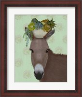Framed Donkey Succulent