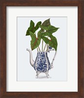 Framed Chinoiserie Vase 4, With Plant