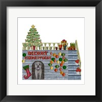 Framed Christmas Des - Christmas Kennel - Bauble