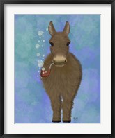 Framed Donkey Bubble Pipe, Full