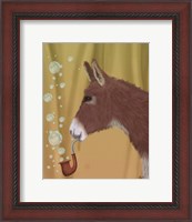 Framed Donkey Bubble Pipe, Portrait