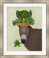 Framed Donkey Carrot Hat