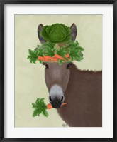 Framed Donkey Carrot Hat