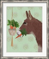 Framed Donkey Lunch
