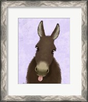 Framed Funny Farm Donkey 1