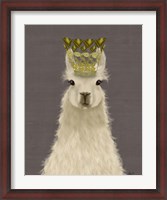 Framed Llama Queen