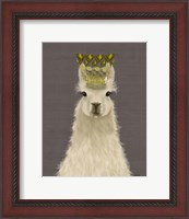 Framed Llama Queen
