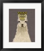 Framed Llama Queen