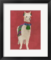 Framed Llama Traditional 1, Full