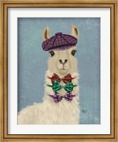 Framed Llama Dapper