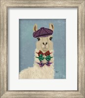 Framed Llama Dapper