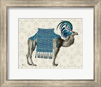 Framed Niraj Camel, Blue