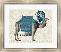 Framed Niraj Camel, Blue