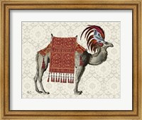 Framed Niraj Camel, Red