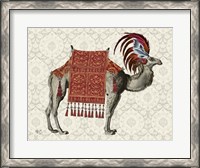 Framed Niraj Camel, Red