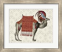 Framed Niraj Camel, Red