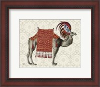 Framed Niraj Camel, Red