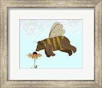 Framed Bear Bee