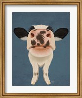 Framed Nosey Cow 1