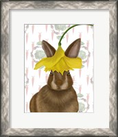 Framed Daffodil Rabbit