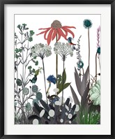 Framed Wildflower Bloom, Ostrich