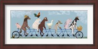 Framed Tandem Farm Animals