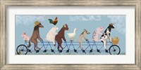 Framed Tandem Farm Animals