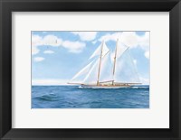 Framed Majestic Sailboat