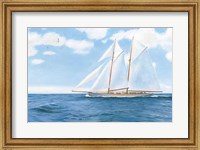 Framed Majestic Sailboat