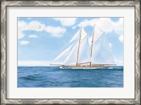 Framed Majestic Sailboat