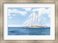 Framed Majestic Sailboat