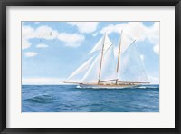 Framed Majestic Sailboat