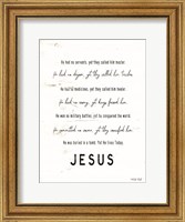 Framed Jesus