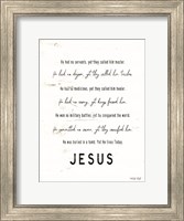 Framed Jesus