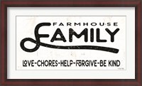 Framed Farmhouse Family