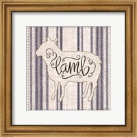 Framed 'Lamb' border=