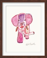 Framed Edith the Elephant