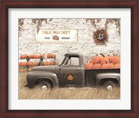 Framed Fall Pumpkin Market