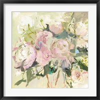 Framed Peonies with Sage