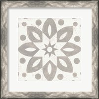 Framed Winter Caravan Tile I