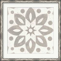 Framed Winter Caravan Tile I