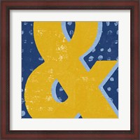 Framed Punctuated Square II Bright