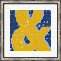 Framed Punctuated Square II Bright