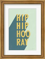 Framed Hip Hip Hooray